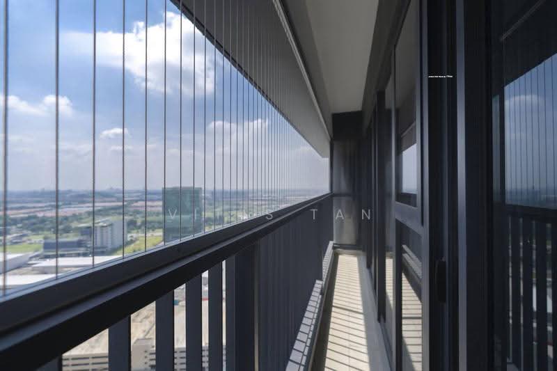 Service Residence for Rent at Setia City Residences - Vitas Tan - Balcony - PropertyGuru.com.my