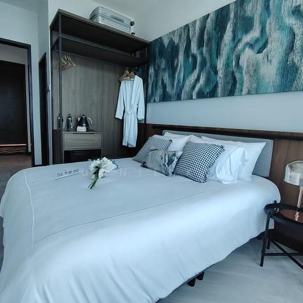 Kediaman Servis untuk Dijual di Q Suites @ Jesselton Quay - Junnie Kok - Bedroom - PropertyGuru.com.my