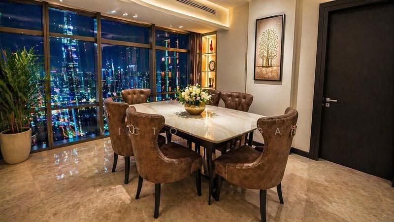 Service Residence for Rent at The Ritz-Carlton Residences - Victor Higa - Dining Room - PropertyGuru.com.my