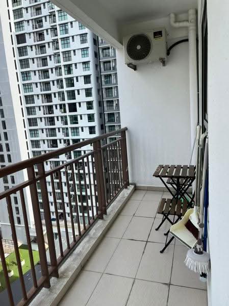 Service Residence for Sale at The Garden Residences - Ah Liang - Balcony - PropertyGuru.com.my