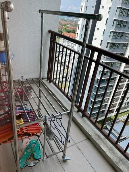Service Residence for Sale at The Garden Residences - Ah Liang - Balcony - PropertyGuru.com.my