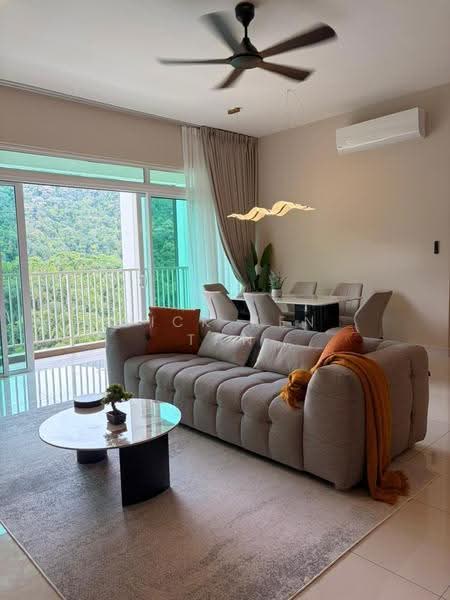 Condominium for Rent at Ferringhi Residence 2 - Dick Ken Tan - Living Room - PropertyGuru.com.my