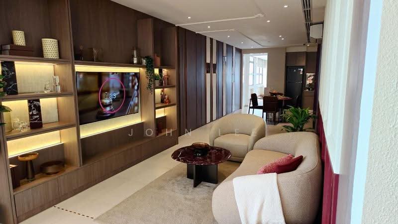 Service Residence for Sale at Causewayz Square @ JBCC - John Lee - Living Room - PropertyGuru.com.my