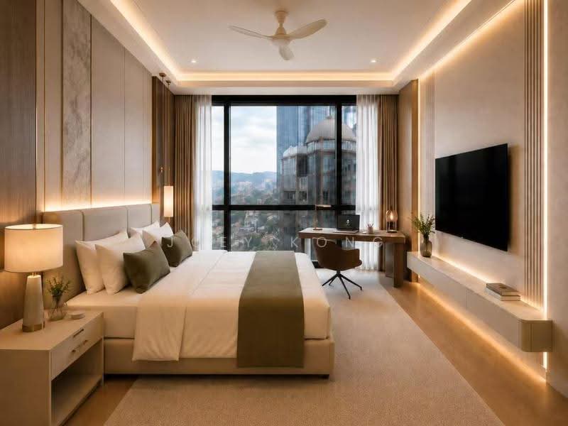 Service Residence for Rent at Pavilion Damansara Heights, Windsor Suites - Joey Kong - Bedroom - PropertyGuru.com.my