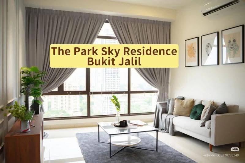 Service Residence for Rent at The Park Sky Residence - Venesa Tan - Living Room - PropertyGuru.com.my