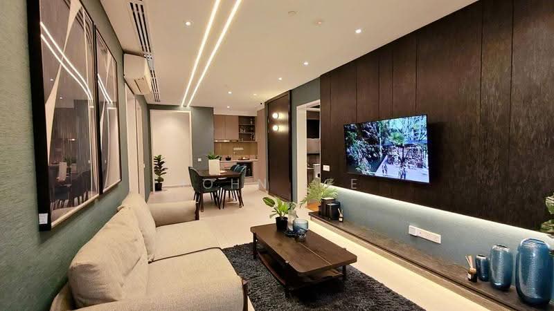 Service Residence for Sale at Causewayz Square @ JBCC - John Lee - Living Room - PropertyGuru.com.my