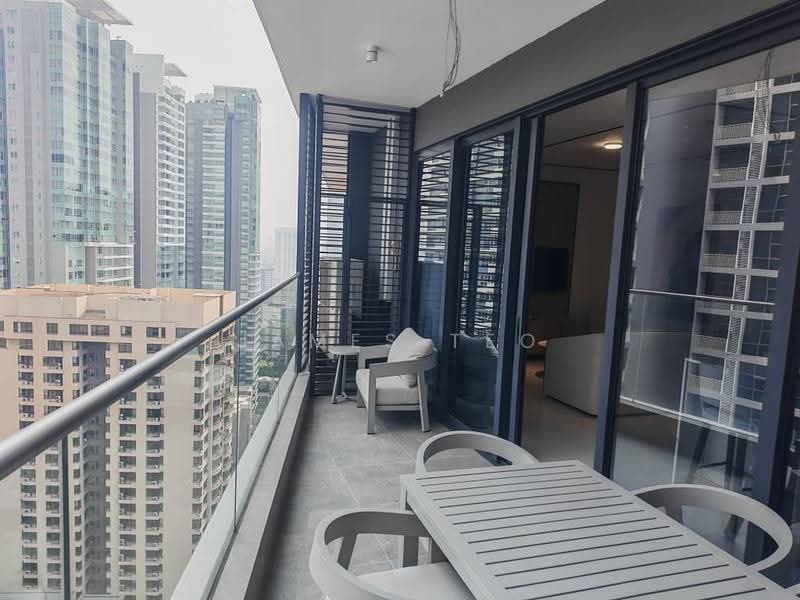 Service Residence for Rent at Skylon Residences - James Teo - Balcony - PropertyGuru.com.my