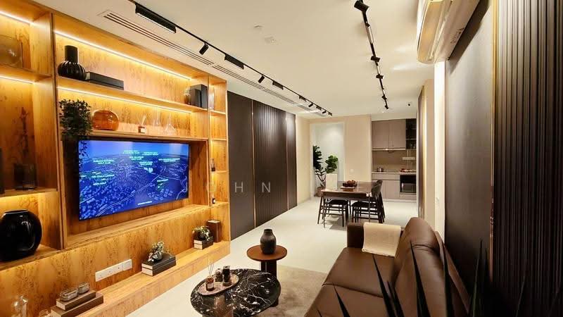 Service Residence for Sale at Causewayz Square @ JBCC - John Lee - Living Room - PropertyGuru.com.my