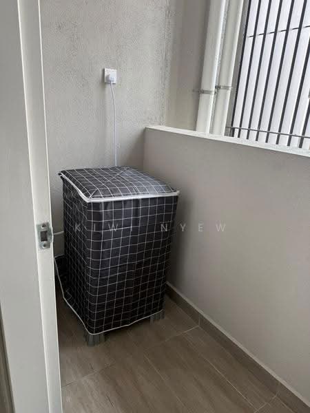 Service Residence for Sale at The Pulse Residence - Kiwi Nyew - Balcony - PropertyGuru.com.my