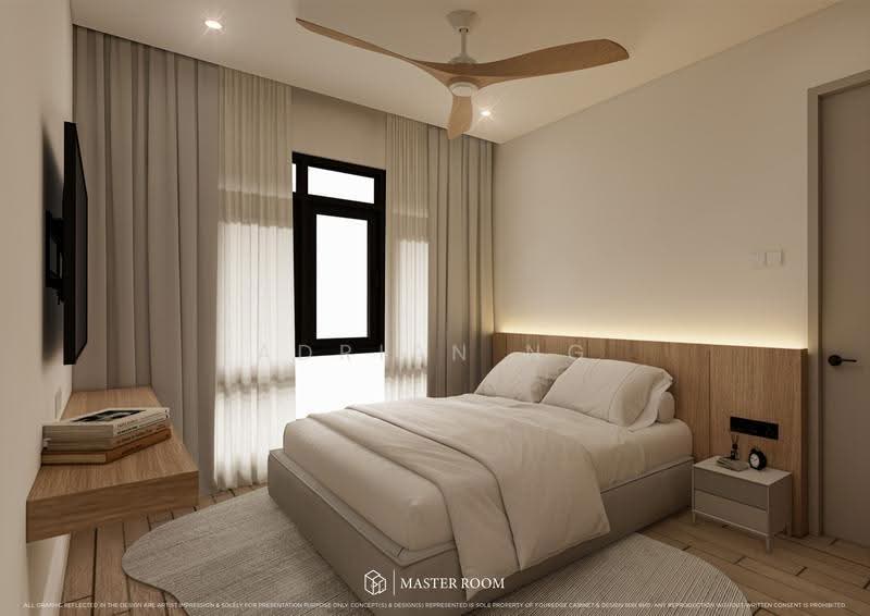 Service Residence for Sale at myHabitat - Adrian Ng - Master Bedroom - PropertyGuru.com.my