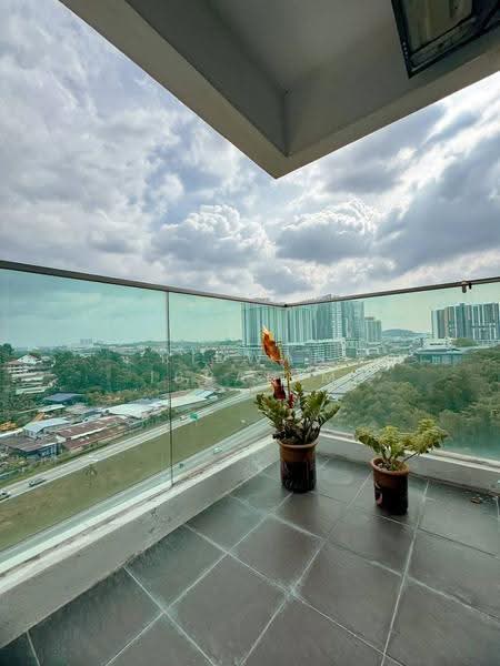 Service Residence for Sale at Silk Residence - Ridwan Ibrahim - Balcony - PropertyGuru.com.my