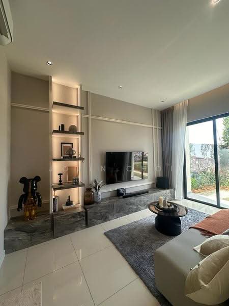 Rumah Berkembar untuk Dijual di Bandar Gamuda Cove (Dengkil) - Jolin Choi - Living Room - PropertyGuru.com.my
