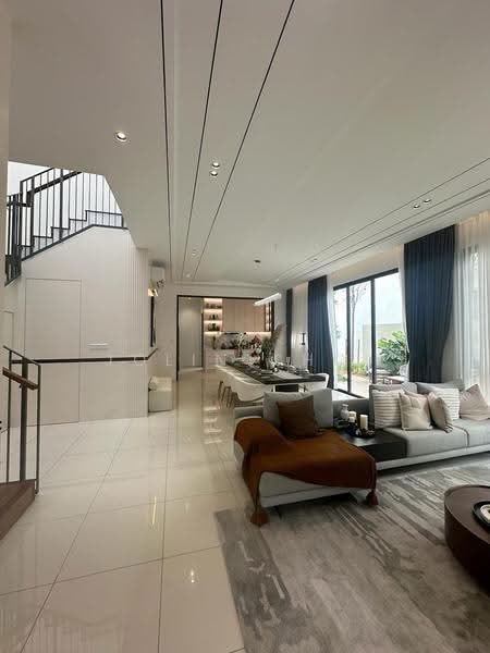 Rumah Berkembar untuk Dijual di Bandar Gamuda Cove (Dengkil) - Jolin Choi - Living Room - PropertyGuru.com.my