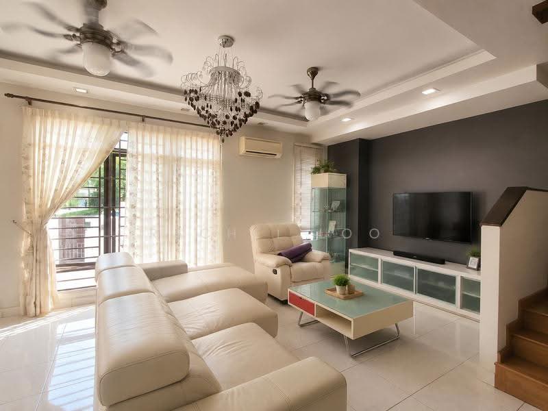 Semi-Detached House for Sale in Taman Mutiara Indah (Puchong) - Rachel Loo - Living Room - PropertyGuru.com.my