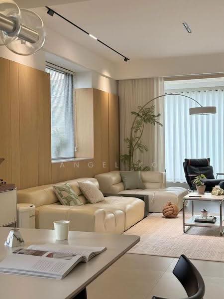 Service Residence for Sale at Residensi Naluri - Angel Ko - Living Room - PropertyGuru.com.my