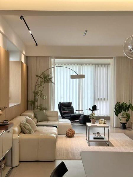 Service Residence for Sale at Residensi Naluri - Angel Ko - Living Room - PropertyGuru.com.my