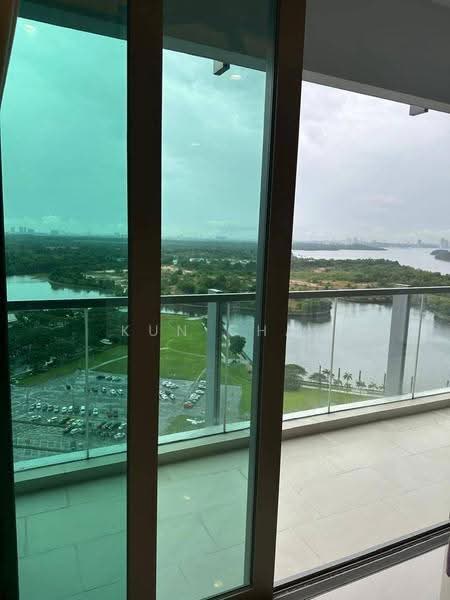Service Residence for Rent at Southern Marina Residences - Kun Chai - Balcony - PropertyGuru.com.my