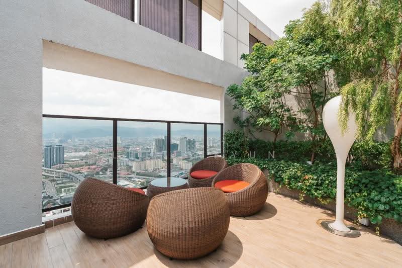 Service Residence for Sale at Trion @ KL - Lee Jaeyun - Balcony - PropertyGuru.com.my