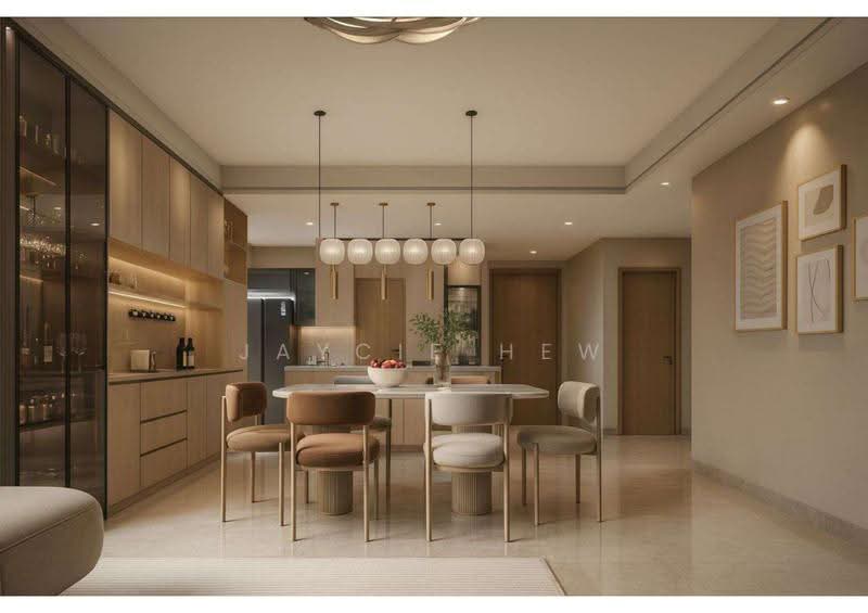 Condominium for Sale at Brunsfield EmbassyView - Jaycie Hew - Dining Room - PropertyGuru.com.my