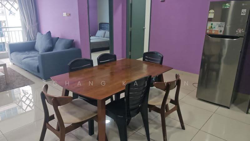 Kediaman Servis untuk Dijual di D'Ambience Residences (Pangsapuri Ikatan Flora) - Chang Kai Yin - Living Room - PropertyGuru.com.my