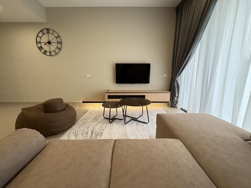 Kediaman Servis untuk Disewa di Residensi Ava @ Kiara Bay - Alvin Lam - Living Room - PropertyGuru.com.my