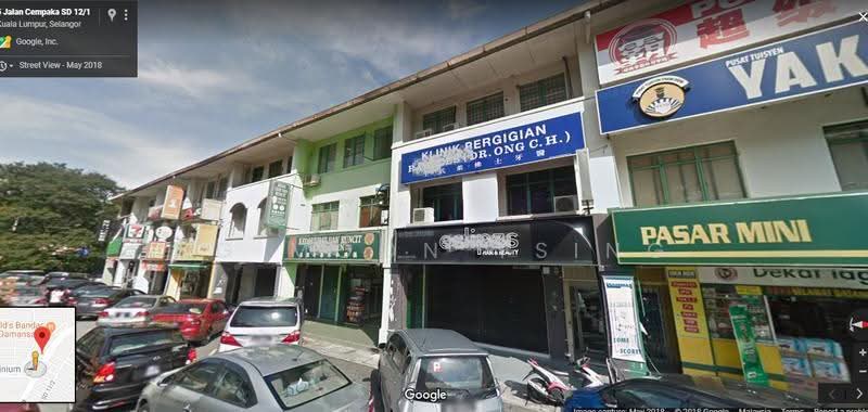 Shop for Rent in Bandar Sri Damansara (Selangor) - Ng Moon Tsing - Exterior - PropertyGuru.com.my