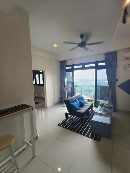 Service Residence for Rent at Meridin Suites @ The Meridin - Poul Sng - Living Room - PropertyGuru.com.my