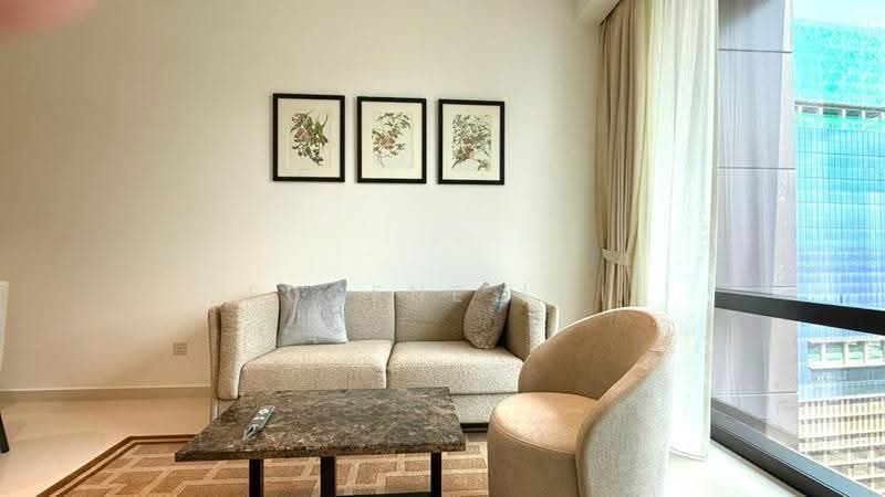 Service Residence for Rent at Pavilion Damansara Heights - Eugene Lai - Living Room - PropertyGuru.com.my