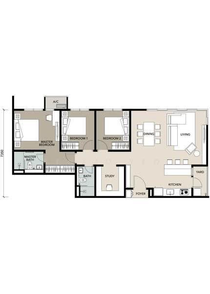 Kediaman Servis untuk Dijual di Cantara Residences - Kenjjo Yeo - PropertyGuru.com.my