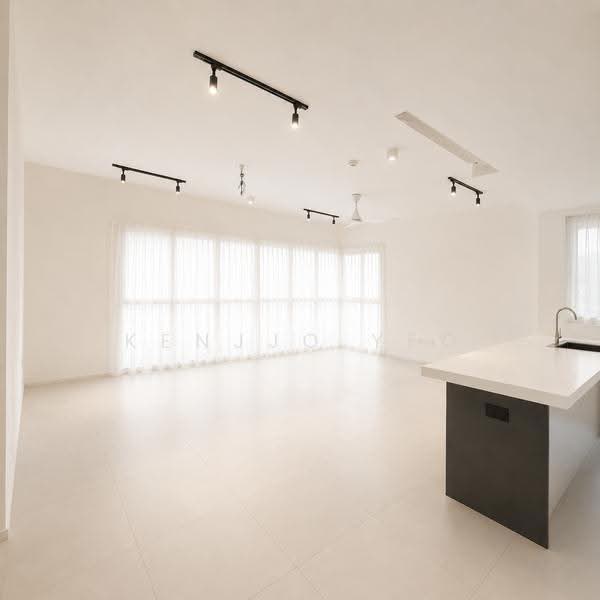Kediaman Servis untuk Dijual di Cantara Residences - Kenjjo Yeo - Living Room - PropertyGuru.com.my