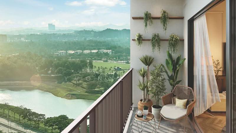 Condominium for Sale at RIA Sunsuria - Yvonne - Balcony - PropertyGuru.com.my