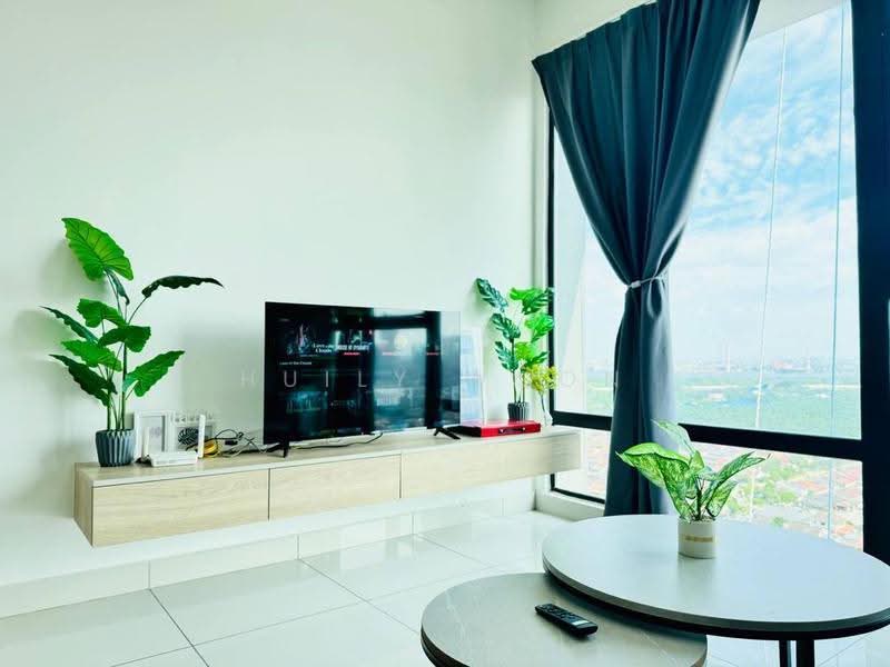 Kediaman Servis untuk Dijual di Southkey Mosaic - Huily Woon - Living Room - PropertyGuru.com.my