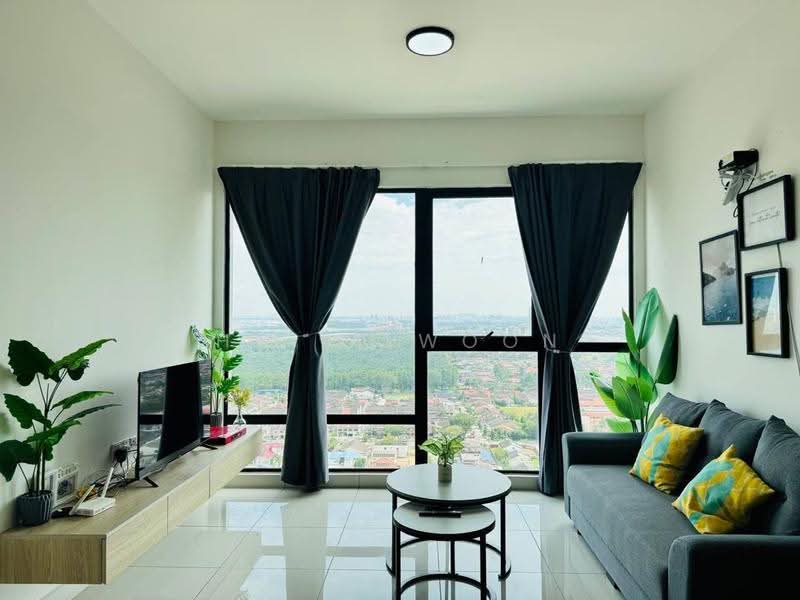 Kediaman Servis untuk Dijual di Southkey Mosaic - Huily Woon - Living Room - PropertyGuru.com.my