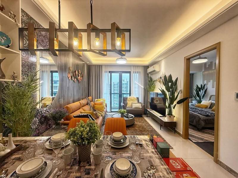 Kondominium untuk Disewa di R&F Princess Cove Phase 2-Seine Region - Benjamin Oh - Living Room - PropertyGuru.com.my