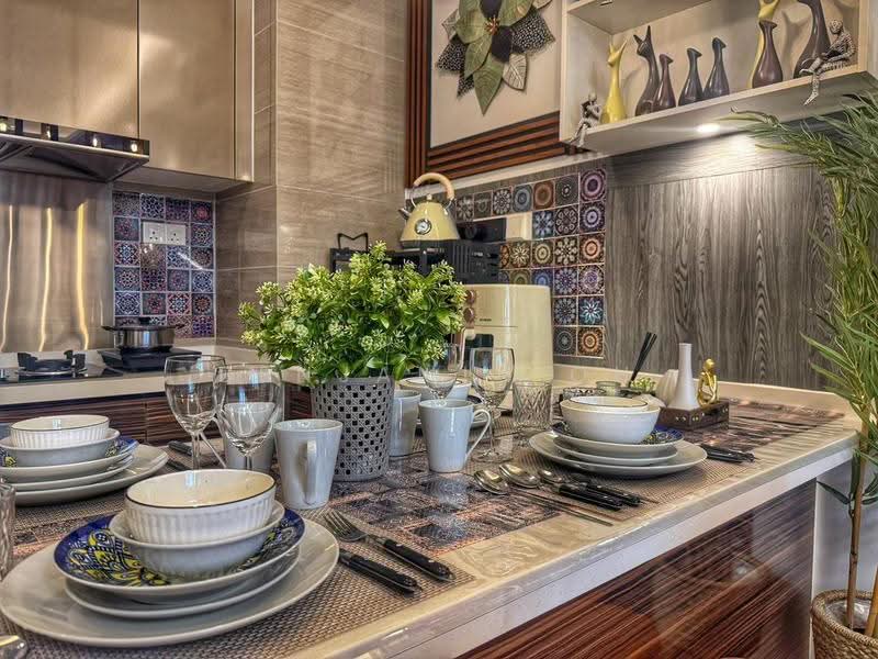 Kondominium untuk Disewa di R&F Princess Cove Phase 2-Seine Region - Benjamin Oh - Kitchen - PropertyGuru.com.my