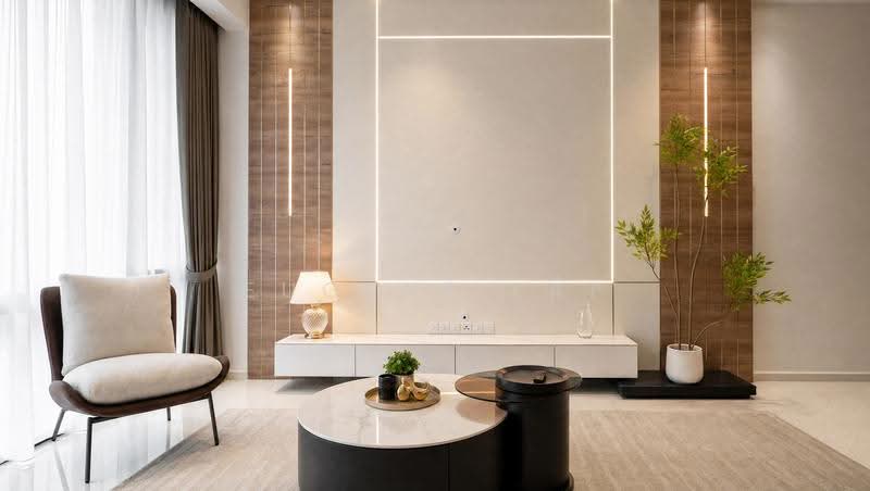 Service Residence for Rent at Pavilion Damansara Heights - Eugene Lai - Living Room - PropertyGuru.com.my