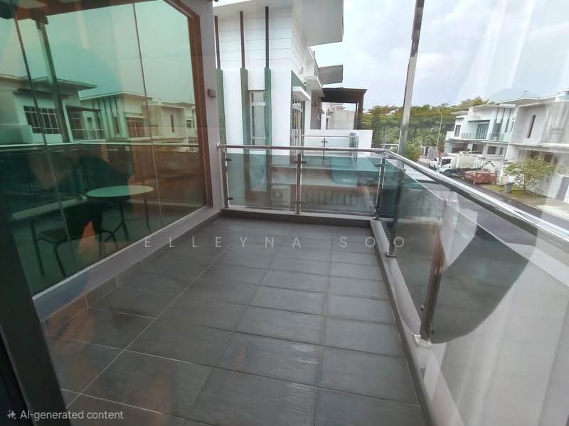 Semi-Detached House for Sale in Taman Nusa Bestari (Iskandar Puteri (Nusajaya)) - Elleyna Soo - Balcony - PropertyGuru.com.my