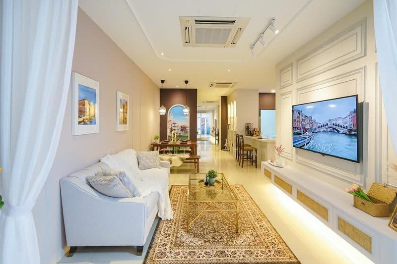 Condominium for Sale at Ideal Venice Residency - Darold Tan - Living Room - PropertyGuru.com.my