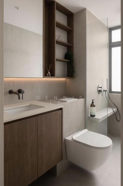 Kondominium untuk Dijual di R&F Princess Cove Phase 2-Seine Region - Dennis Lee - Bathroom - PropertyGuru.com.my