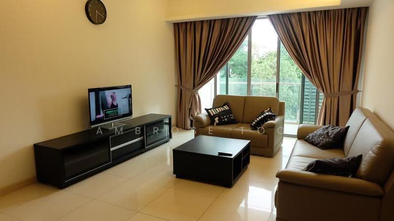 Kediaman Servis untuk Dijual di Suasana Bukit Ceylon / Raja Chulan Residences - Ambrose Too - Living Room - PropertyGuru.com.my