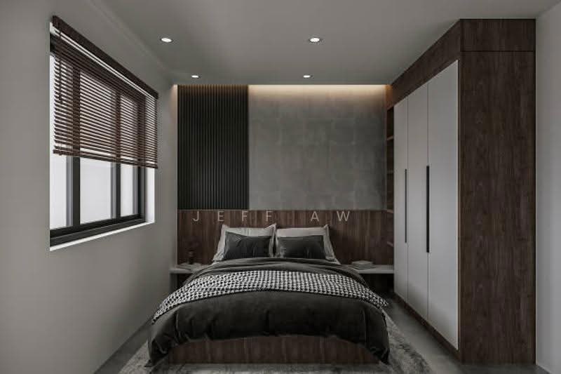 Kediaman Servis untuk Dijual di Scarletz Suites @ KL City Centre - Jeff Aw - Bedroom - PropertyGuru.com.my