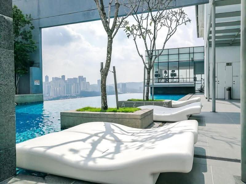 Service Residence for Sale at Cascades Residency - Lisa Azila - Pool - PropertyGuru.com.my