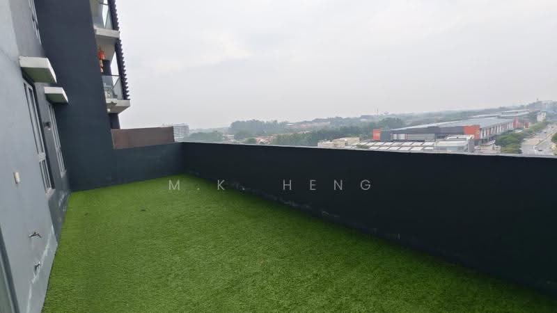 Service Residence for Rent at Gaya Resort Homes - M.K. Heng - Balcony - PropertyGuru.com.my