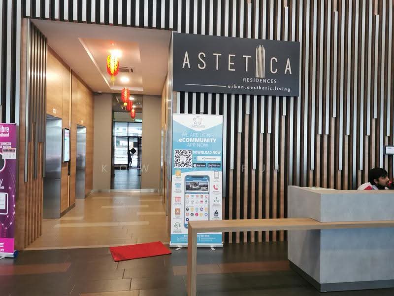 Service Residence for Rent at Astetica Residences - Kow Tze Fui - Lobby - PropertyGuru.com.my