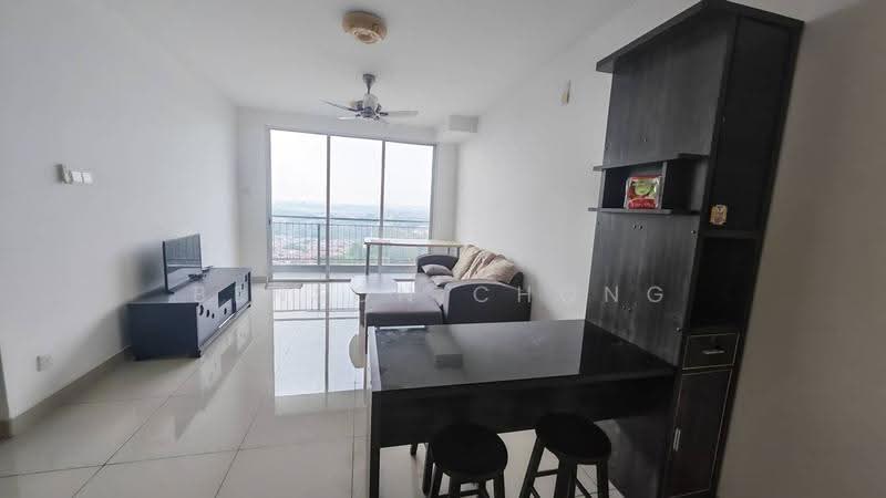 Kediaman Servis untuk Dijual di D'Ambience Residences (Pangsapuri Ikatan Flora) - Benson Chong - Living Room - PropertyGuru.com.my