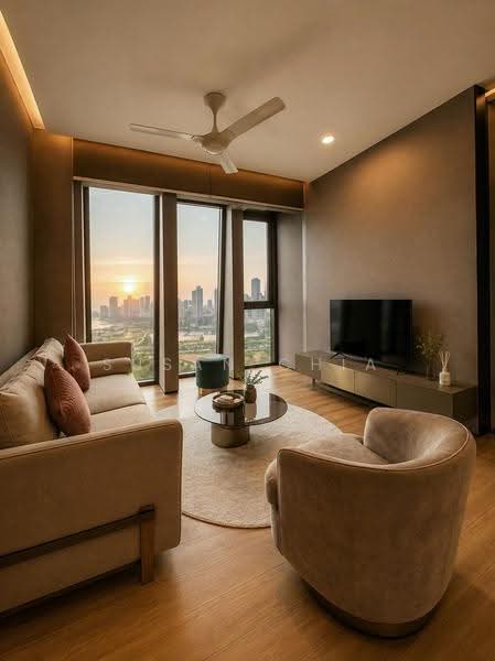 Kediaman Servis untuk Dijual di City of Dreams - Susan Chia - Living Room - PropertyGuru.com.my