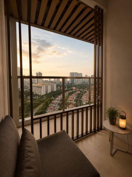 Kediaman Servis untuk Dijual di City of Dreams - Susan Chia - Balcony - PropertyGuru.com.my