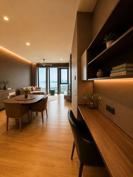 Kediaman Servis untuk Dijual di City of Dreams - Susan Chia - Living Room - PropertyGuru.com.my