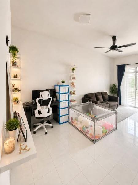 Rumah Teres 1-Tingkat untuk Dijual di Kulai (Johor) - Sufi Norman - Living Room - PropertyGuru.com.my