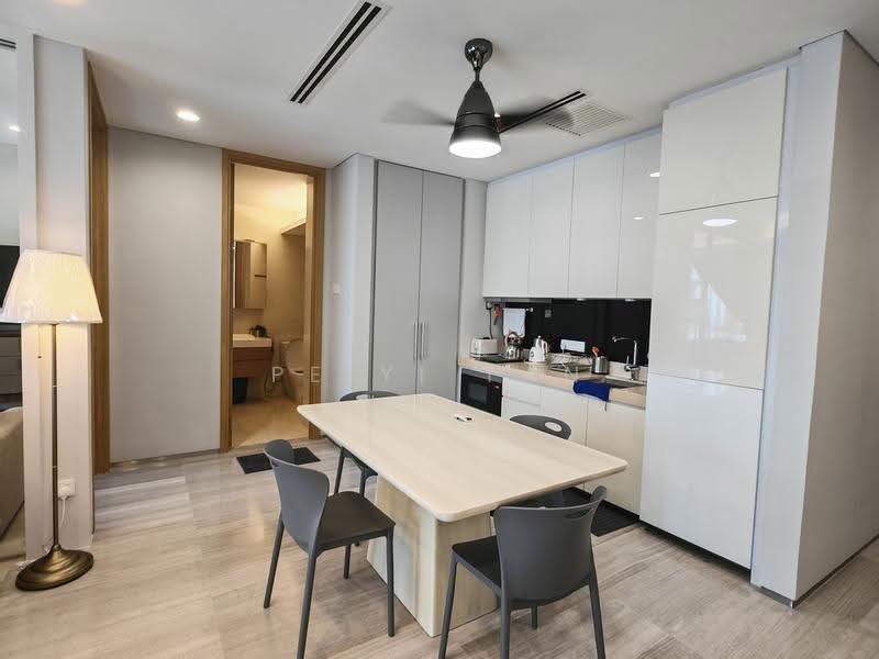 Kediaman Servis untuk Dijual di Pinetree Marina & Resort - PeiYi Tan - Kitchen - PropertyGuru.com.my
